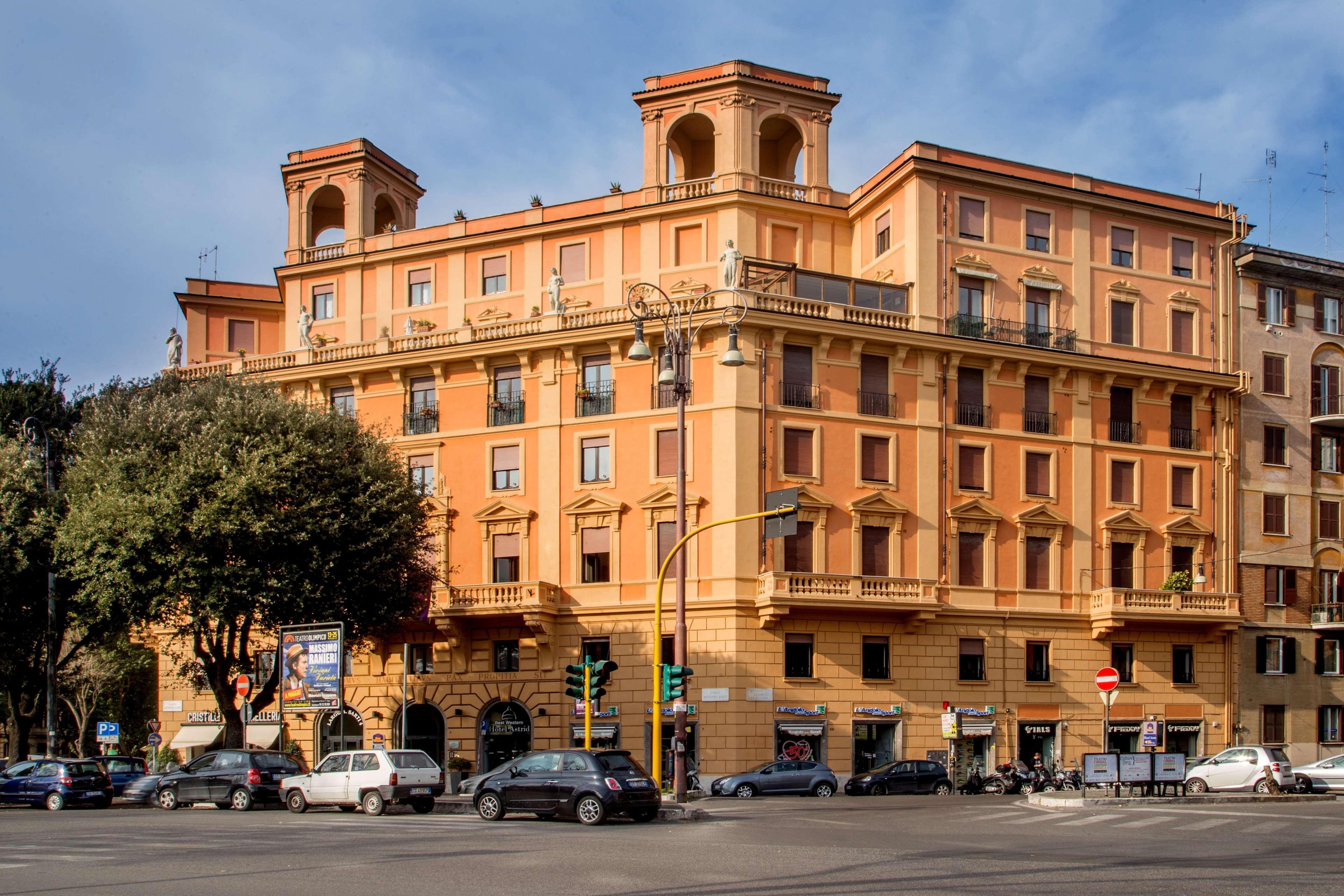Best Western Hotel Astrid Ρώμη Εξωτερικό φωτογραφία
