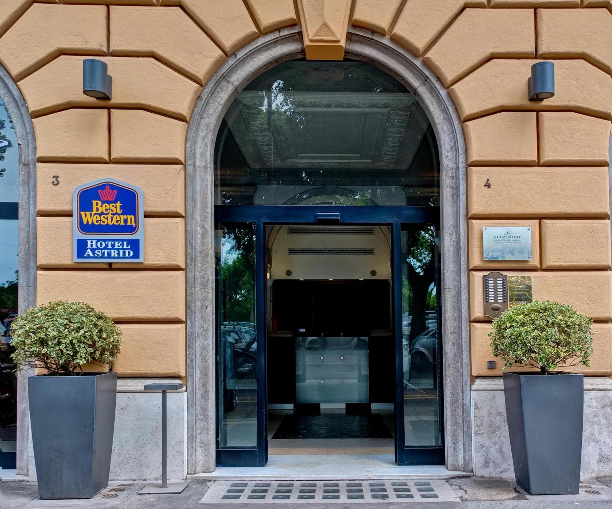 Best Western Hotel Astrid Ρώμη Εξωτερικό φωτογραφία